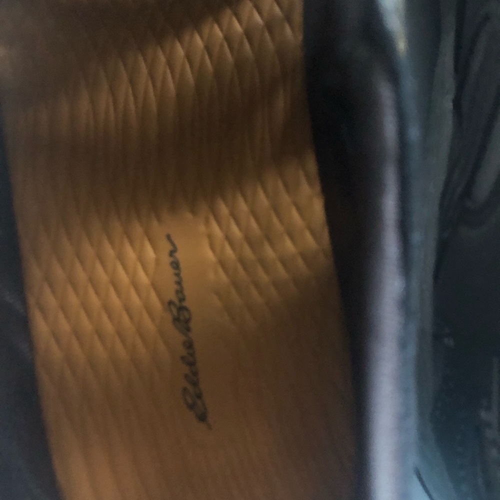 NWOT Eddie Bauer men’s Brown and Yellow Outdoor Sandals - Picture 3 of 12